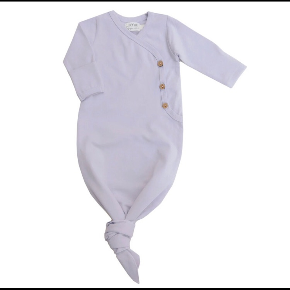 Set of  Lucie Lue organic kimono knotted gowns - Picture 8 of 8